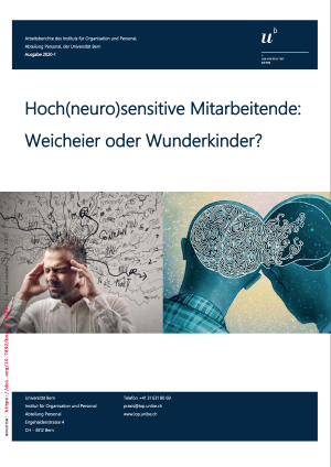 Cover: Hoch(neuro)sensitive Mitarbeitende: Weicheier oder Wunderkinder?