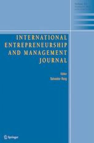 Cover International Entrepreneurship and Management Journal