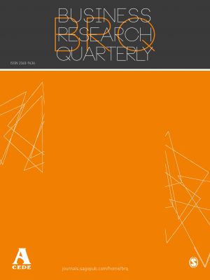 Cover Journal Business Research Quarterly