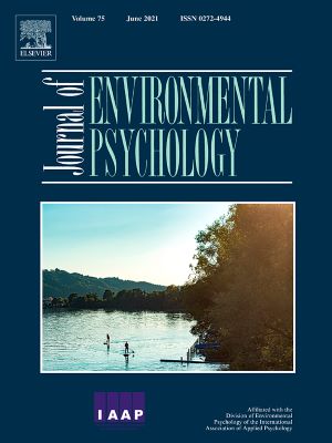 Titelseite Journal of Environmental Psychology