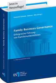 Abbildung des Buchs Family Business Governance