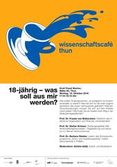 Logo des Wissenschaftscafé Thun