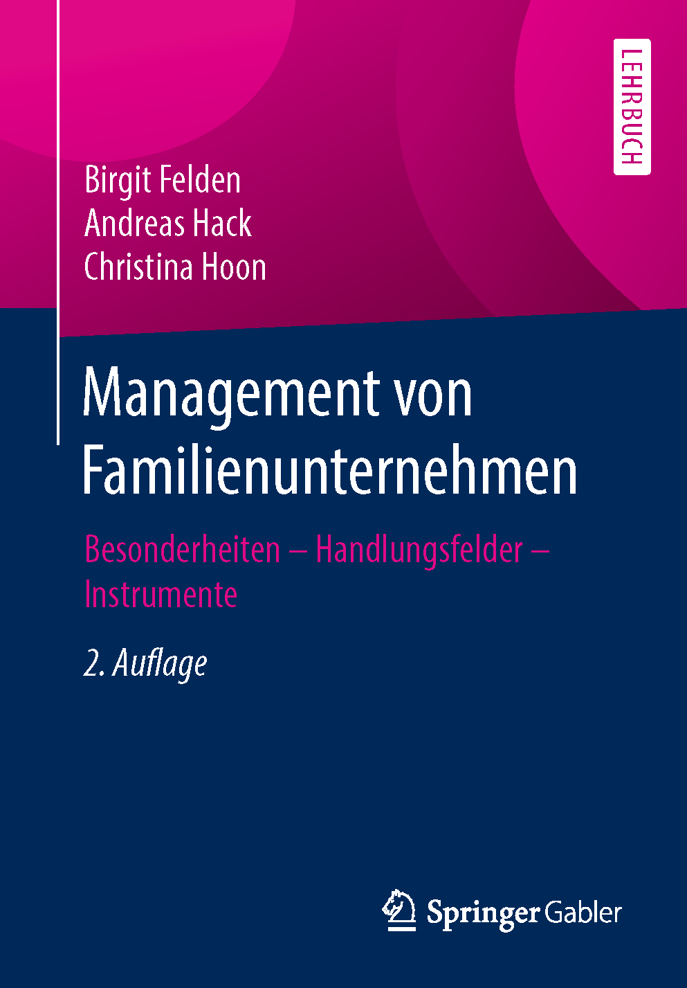 Titelseite des Buches Management von Familienunternehmen